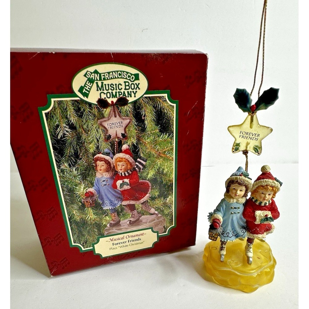 San Francisco Music Box Co Forever Friends Ornament Christmas 1997